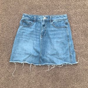 Jean skirt